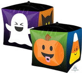 Halloween Emoticons Cubez 15" Balloon