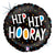 Hip Hip Hooray Holographic 18" Balloon