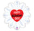 Happy Valentine Daisy 18" Balloon