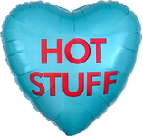 Hot Stuff Candy Heart 17" Balloon