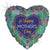 Peacock Mother's Day Holographic 18" Balloon