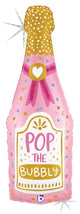 37" Bubbly Champagne Bottle - Betallic