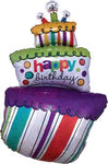 37" Funky Birthday Cake - Anagram