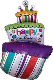 37" Funky Birthday Cake - Anagram