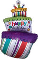 37" Funky Birthday Cake - Anagram