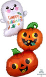 37" Ghost and Pumpkin Stack (5ct) - Anagram