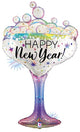37" Opal New Year Champagne Glass - Betallic