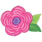 30" Modern Pink Flower - Betallic