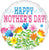 Happy Mother's Day Wild Flowers 18" Balloon