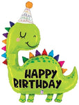 38" Dino Birthday - Betallic
