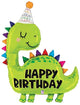 38" Dino Birthday - Betallic