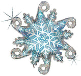 38" Linky Snowflake - Holographic - Betallic