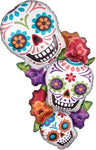 38" Stacking Sugar Skulls - Anagram
