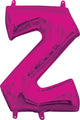 16" Letter Z Pink