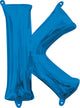 16" Letter K Blue