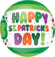 St. Pat's Day Shamrocks Orbz 16" Balloon