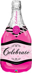 39" Champagne Bottle - Pink - Anagram