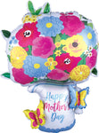 Happy Mother's Day Pitcher Garland 34" Balloon