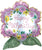 Happy Mother's Day Satin Flower 27" Balloon