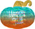 Iridescent Ombre Pumpkin 29" Balloon