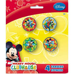 4 Mickey Shape Erasers by Unique from Instaballoons