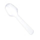 4" Mini Dessert Spoons - Clear (36ct) - Natural Star Inc