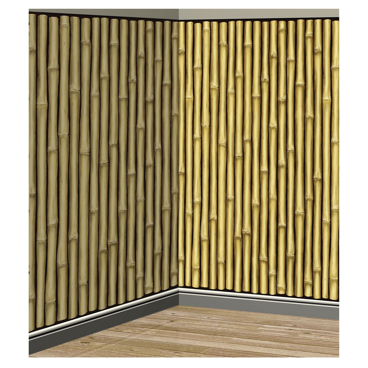 4 x 40ft Bamboo Scene Setters¨ Room Roll 1ct - Amscan