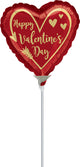 Arrow Heart 4" Air-fill Balloon (requires heat sealing)