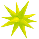 Neon Yellow Starburst 40″ Balloon