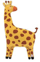 41" Jungle Giraffe (Pkg) Foil Balloon - Betallic
