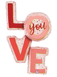 41" Love You Pink Blush - Betallic