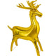 41" Standing Reindeer - Gold