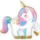 41" Unicorn - Pastel - Qualatex
