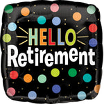 Hello Retirement 17" Balloon