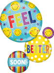 Feel Better Soon Bubbles 28" Balloon