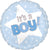 Its A Boy Blue Star 18" Balloon