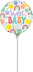 Sweet Baby Icons 9" Air-fill Balloon (requires heat sealing)