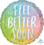 Feel Better Ombre Jumbo 28" Balloon