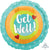 Get Well Dots 17" Balloon