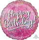 Birthday Pink Fabulous 17" Balloon