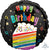 HBD Rainbow Cake 17" Balloon