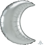 Platinum Crescent 17" Balloon