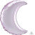 Pastel Pink Crescent 17" Balloon