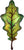 42" Fall Oak Leaf - Green - Anagram