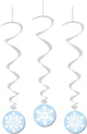 42" Hanging Decorations - Snowman (3ct) - The Beistle Company