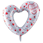 42" Open Heart - Marble and Hearts - Party America