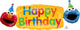 42" Sesame Street Happy Birthday Banner - Anagram