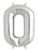 42" Silver Foil Numbers - Winner Party