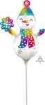 Satin Snowman 14" Balloon