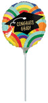 Grad Rainbows All Around 9" Air-fill Balloon (requires heat sealing)